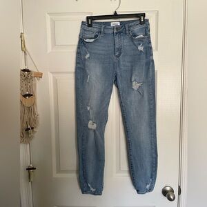 Pistola Light Blue Distressed Boyfriend Jeans
